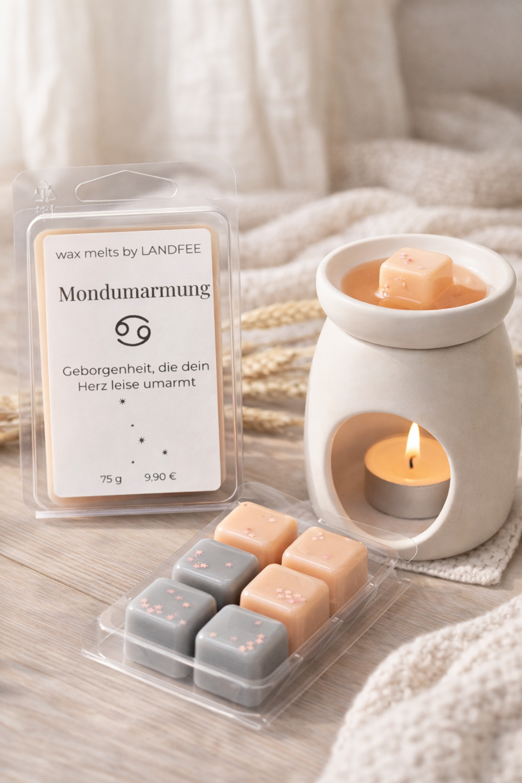 ♋️ Mondumarmung - Zodiac Waxmelts 75 g